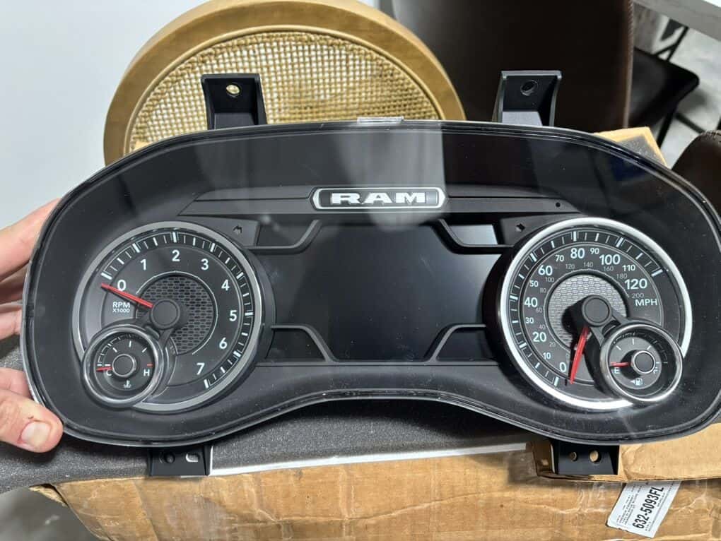 2023 Ram 1500 5th Gen Instrument cluster