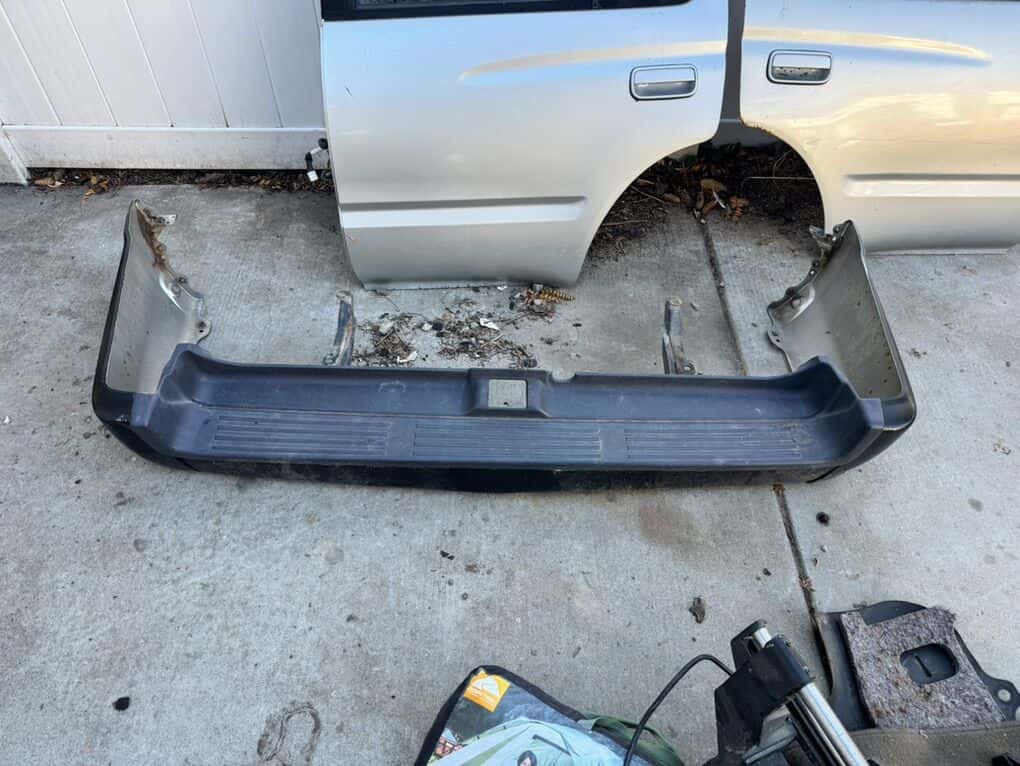 3rd gen Toyota 4Runner Rear Bumper