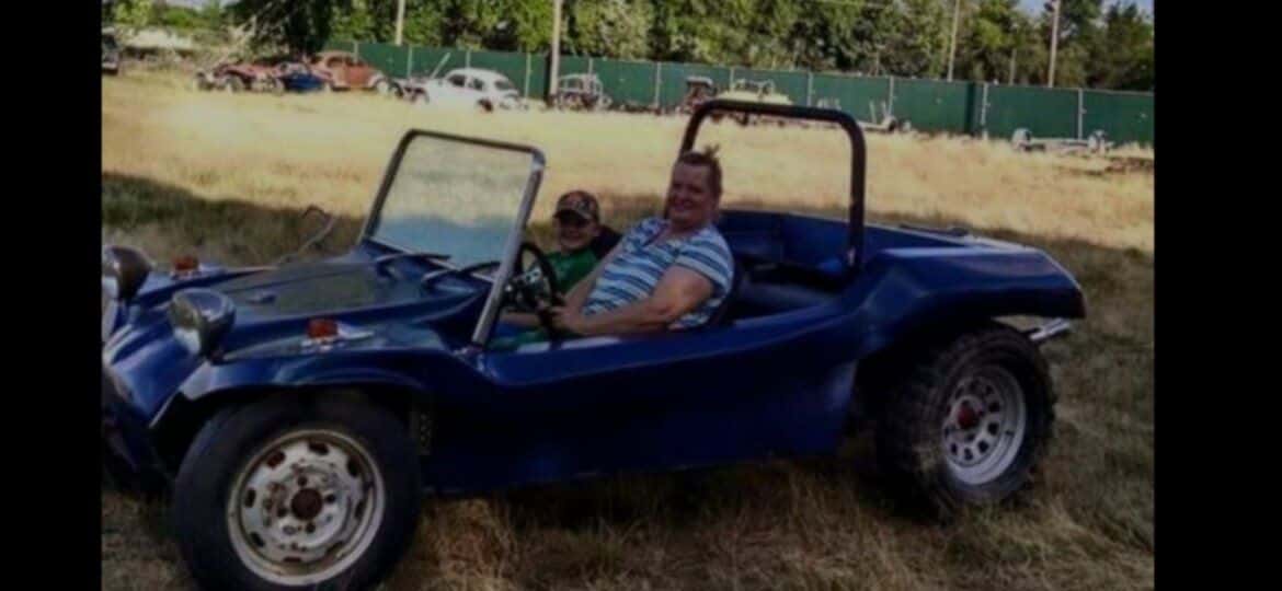 73 vw dunebuggy full length