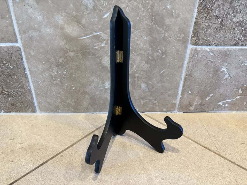 Black MDF Wood Tabletop Easel 12 Inch