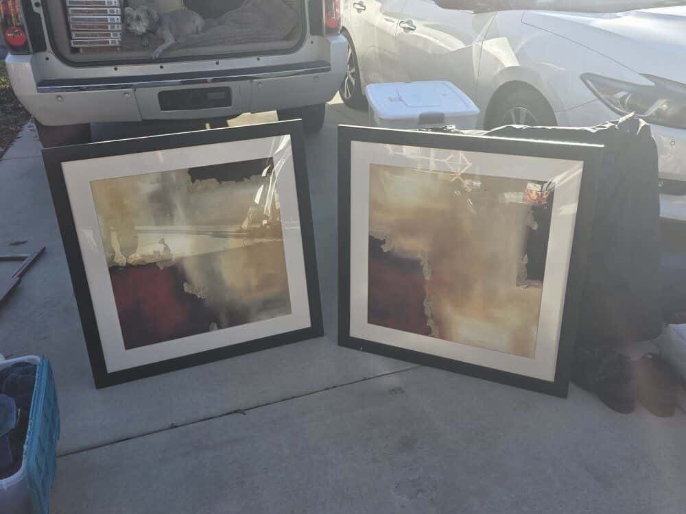 Large Modern Abstract Wall Art – 33x33