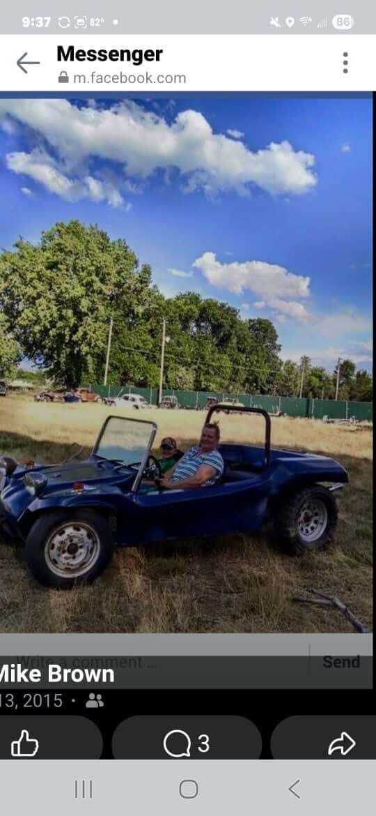 73 vw dunebuggy full length ONE OF A KIND IRS
