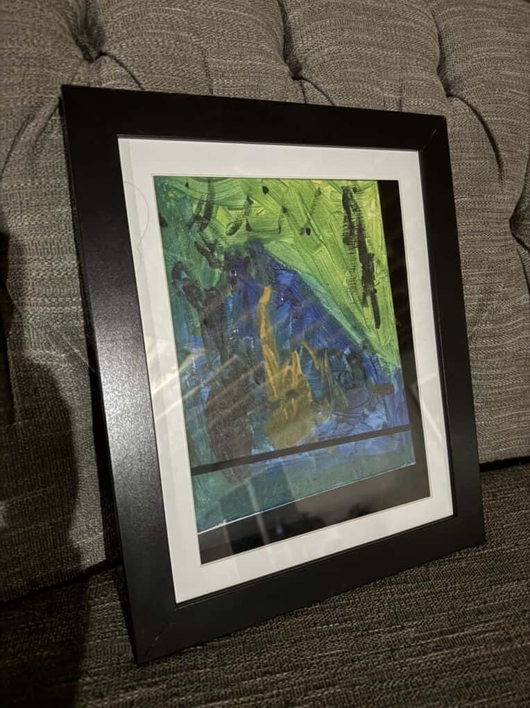 Kids Artwork Frames – $10